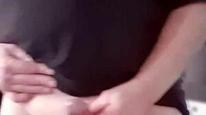 Chris strips slowly, whispering dirty words with ripped clothes