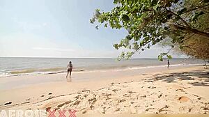 Caribbean Girl's Ass Touched After Shower!