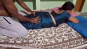 A hot girl is enjoying herself with her boyfriend in a steamy session