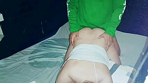 This pregnant Asian mom is too chubby, she should not be allowed to get intimate