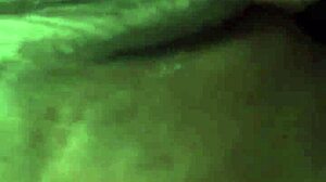 White Slut Sucks Huge Black Cock Deeply