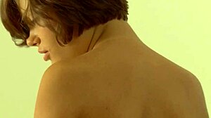 Slim hottie Flavia C works that huge toy deep in her tight pussy.