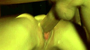 sexy blonde in leather boots gets rough pussy pounding and ass licking