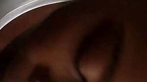 White Slut Sucks Huge Black Cock Deeply