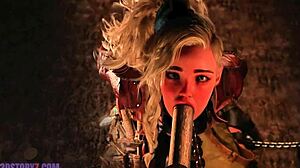 Gemma smithy learns how to make a blowjob