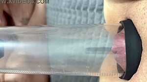 pump my tight pussy with vacuum, finger fuck it deep