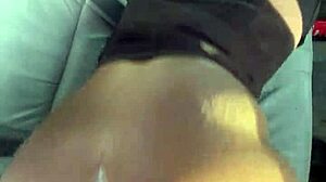 Ebony Teen's Big Ass Fucked Outdoors Twice