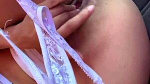 Intimate Sexual Video of Colombian Teacher Alexia Fingering in Miniskirt