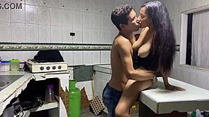 Hey, my stepdad seduced me while I was lying down and we ended up banging hard!