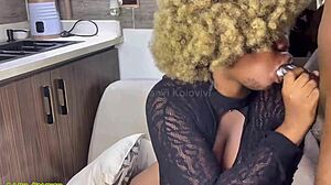 Step Father Drills Me Hard in Kitchen with BBC While Water Runs Wet