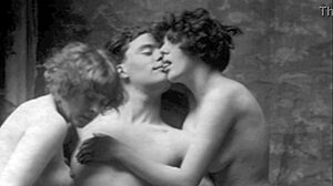 porn nostalgia baker with hairy retro beaver