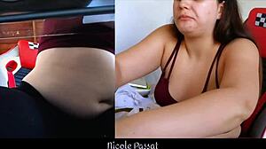 Piggy Gaining Weight While Studying Teaser With Farting Fetish