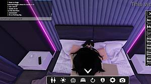 Submissive Throat Expert Gives Head in Roblox