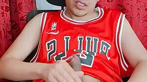 Exotic Colombian amateur strips for a wild cock session