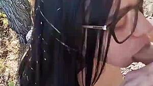 My stepniece was so horny, we had to stop and fuck!