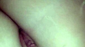 Amateur couple engages in intense fucking with girlfriend's big ass squirting wetly