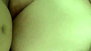 I saw my girlfriend naked on the bed and couldn't resist.