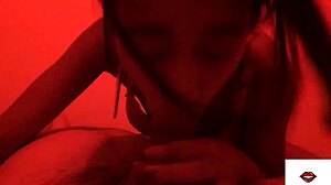 The SKINNY AMATEUR DELIVERS a tasty BLOWJOB and HANDJOB in her homemade session.