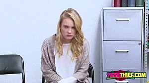 Horny Cop Delivers a Hardcore Lesson to Petite Babe