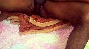 she rides mature ebony milf hard at home