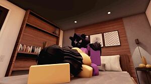 Roblox Raven Team Leader Meets Neighbor