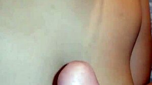 neighbor catches me masturbating and shamelessly finishes in my mouth.