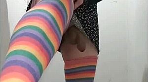 Wow! My Friend Transforms into a Woman and Pounds Me Hard, Latina Brunette with Big Ass and Natural Tits Takes Big Cock!
