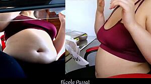 Piggy Gaining Weight While Studying Teaser With Farting Fetish