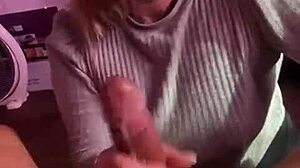 hey, watch this magic girl make a cock vanish with her trick!