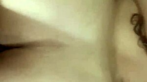 I saw my girlfriend naked on the bed and couldn't resist.