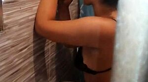 neighbor catches me masturbating and shamelessly finishes in my mouth.