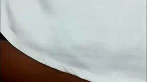 Boss Creampies Shaved Secretary Slut in Public Bathroom Cumshot