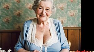 Busty gilfs with saggy tits fulfill your wildest granny fantasies.