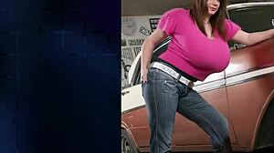 Busty bikini girls flaunt huge boobs without bras