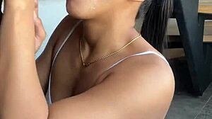 Amateur Whore Craves HUGE COCK FACE FUCK