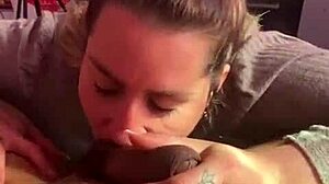 hey, watch this magic girl make a cock vanish with her trick!