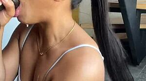 Amateur Whore Craves HUGE COCK FACE FUCK