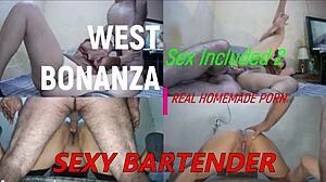 Quick suck and fuck! She gets pussy creampie!