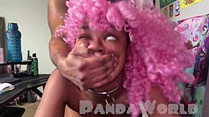 I'm overwhelmed by interracial BBC anal and squirt action