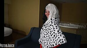 Cruella Takes Brutal Black Cock Creampie on Sunday Night