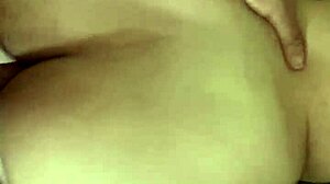 I saw my girlfriend naked on the bed and couldn't resist.