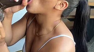 Amateur Whore Craves HUGE COCK FACE FUCK