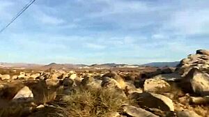 Ebony Teen's Big Ass Fucked Outdoors Twice