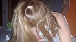 I can't believe how hard this Argentinian milf took it in her tight ass