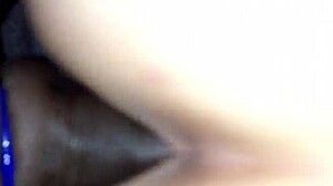 doggystyle white bitch with big black cock cumshot