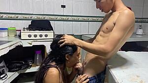 Hey, my stepdad seduced me while I was lying down and we ended up banging hard!
