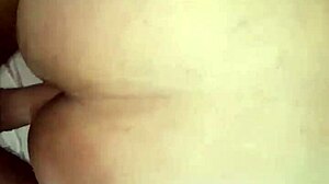 I saw my girlfriend naked on the bed and couldn't resist.