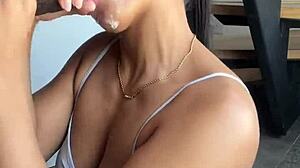 Amateur Whore Craves HUGE COCK FACE FUCK