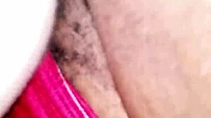 bbw milf fucks huge dildo deep in fat ass