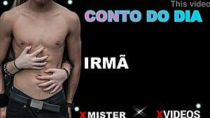 irmã amadora brasileira em ação neutra